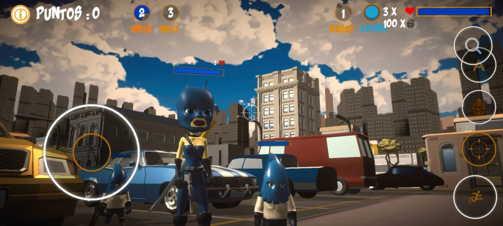 Killer Peaches shooter & cards screenshot
