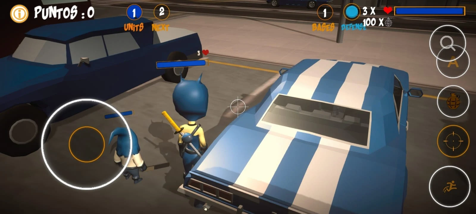 Killer Peaches shooter & cards screenshot