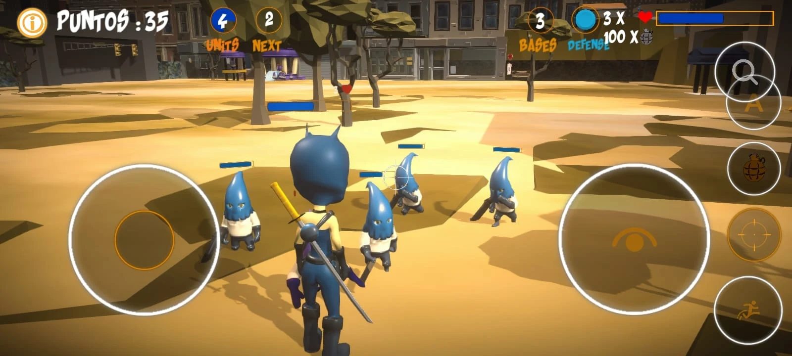 Killer Peaches shooter & cards screenshot